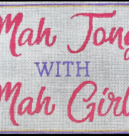 Canvas MAH JONG WITH MAH GIRLS  HO2496   5X7"