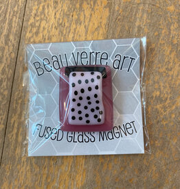 Accessories FUSED GLASS NEEDLE MINDER - HINGED