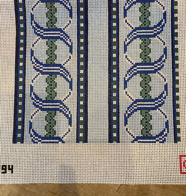 Canvas BLUES GREEN SUNGLASS CASE/WALLET  AOK194