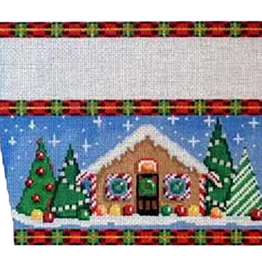 Canvas GINGERBREAD HOUSE  CUFF  ATST809