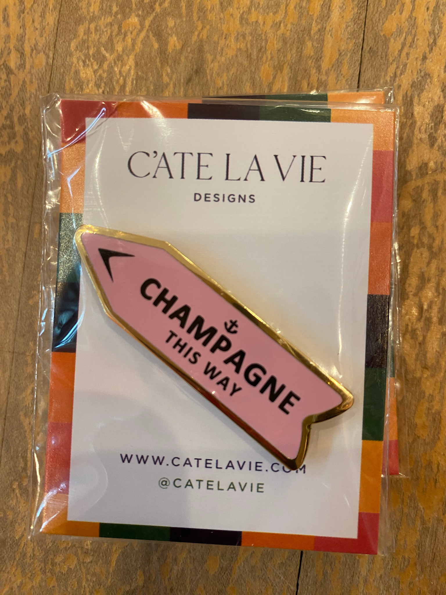 Accessories CHAMPAGNE THIS WAY NEEDLE MINDER - PINK