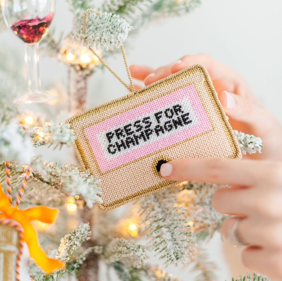 Canvas PRESS FOR CHAMPAGNE  - PINK  CLV002P