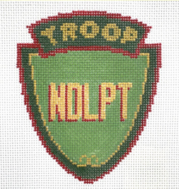 Canvas TROOP NDLPT  - CLASSIC GREEN   CLV026CG  3.5X4"