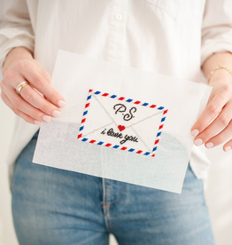 Canvas P.S .I LOVE YOU ENVELOPE     CLV012PS