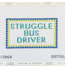 Canvas STRUGGLE BUS DRIVER  IKS3060   6.8X4"