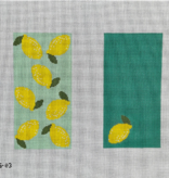 Canvas LEMONS EYE GLASS CASES - 2 SIDED  EG03