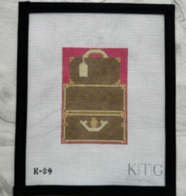 Canvas TRAVEL TRUNKS - LV  K89  3X4.5"