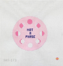 Canvas NOT A PHASE  SAS173  4"ROUND