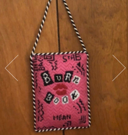 Canvas BURN BOOK     4.25X3"