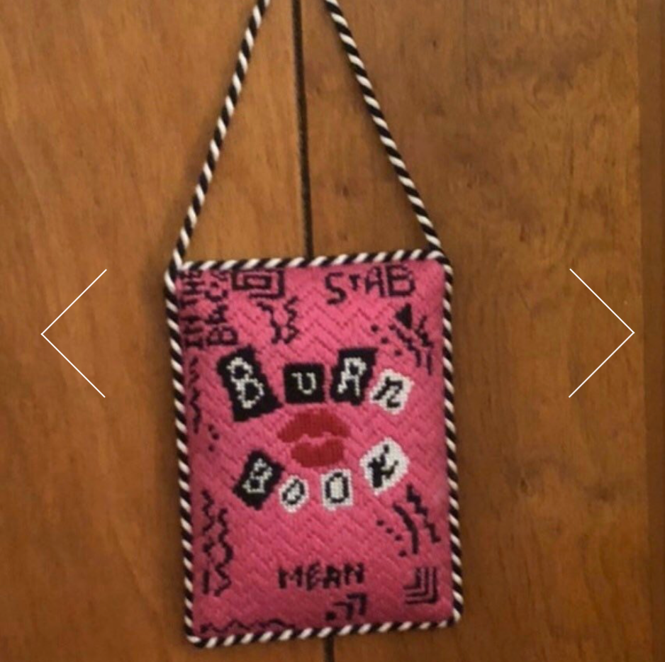 Canvas BURN BOOK     4.25X3"