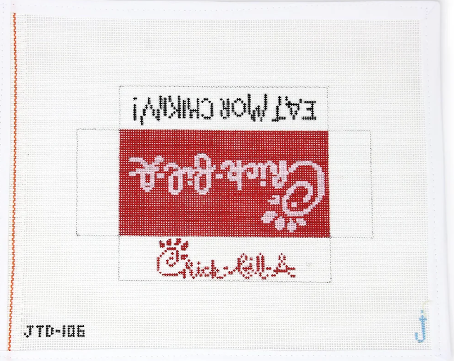 Canvas CHICK FIL A 3-D NUGGET BOX    2.5X4"