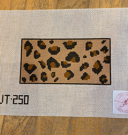 Canvas LEOPARD   -  PURSE INSERT    JT250  3X6"