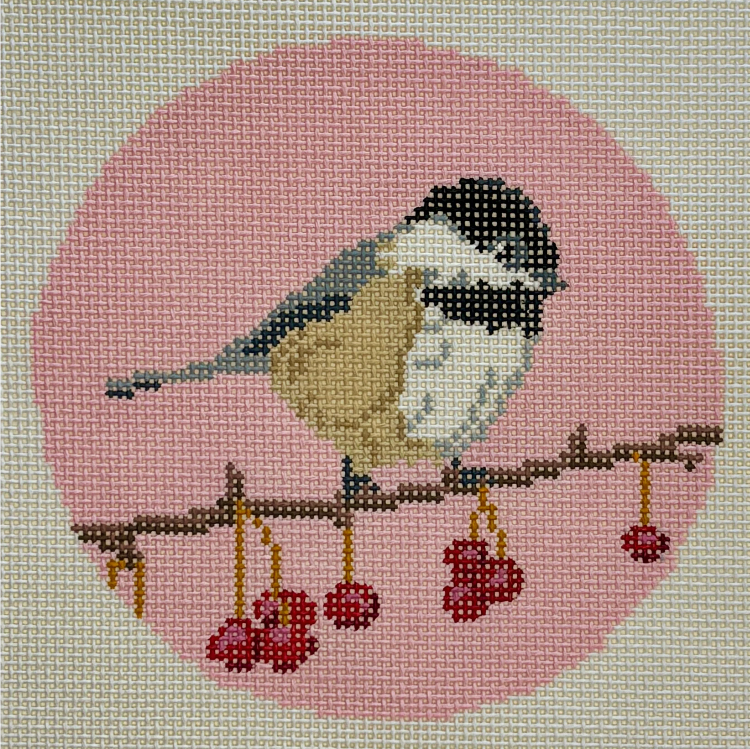 Canvas CHICKADEE  T2  4.25"ROUND