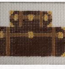 Canvas STACKED TRUNKS TAG INSERT RD345  2X3"