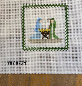 Canvas NATIVITY SERIES MARY CAMDEN - MANGER  MCD21