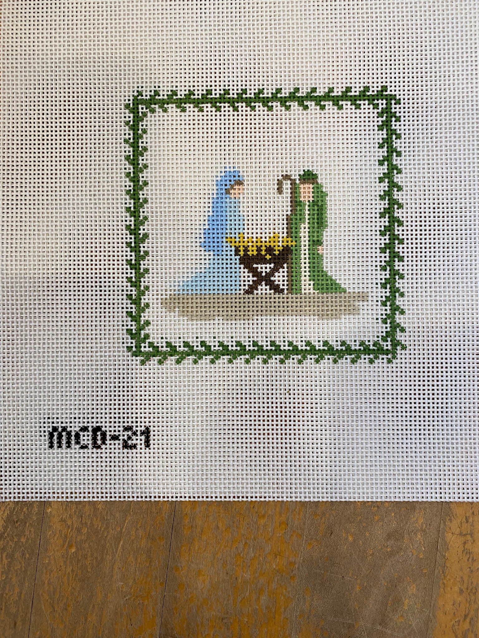 Canvas NATIVITY SERIES MARY CAMDEN - MANGER  MCD21