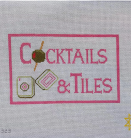Canvas COCKTAILS AND TILES   NKK323   7X4.5"
