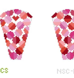 Canvas SCISSOR CASE - REDS  NSCRED