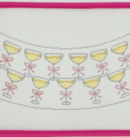 Canvas LAMPSHADE - CHAMPAGNE TOWER  P&PRS3   14X16"