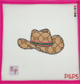 Canvas COUTURE COWGIRL  P&P5  4.5X3"