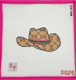 Canvas COUTURE COWGIRL  P&P5  4.5X3"