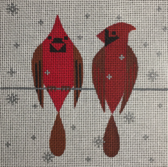 Canvas CARDINALS   SP027    7X7"