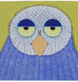 Canvas BARRED OWL  ZE762   8.75X7.25"