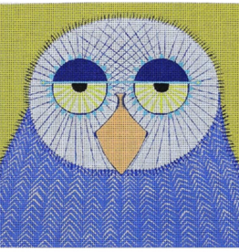 Canvas BARRED OWL  ZE762   8.75X7.25"