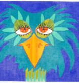 Canvas OSTRICH  ZE569   8.75X7"