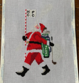 Canvas SANTA - GOLFER  PR219