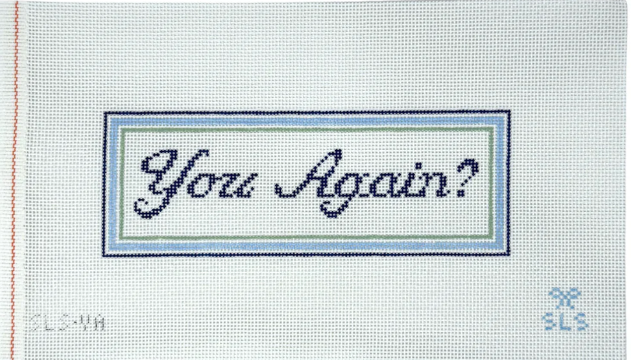 Canvas YOU AGAIN?     SLS  3.7X4.5"