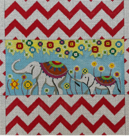 Canvas WHIMSEY ELEPHANT PARADE  BRICK COVER   BC722