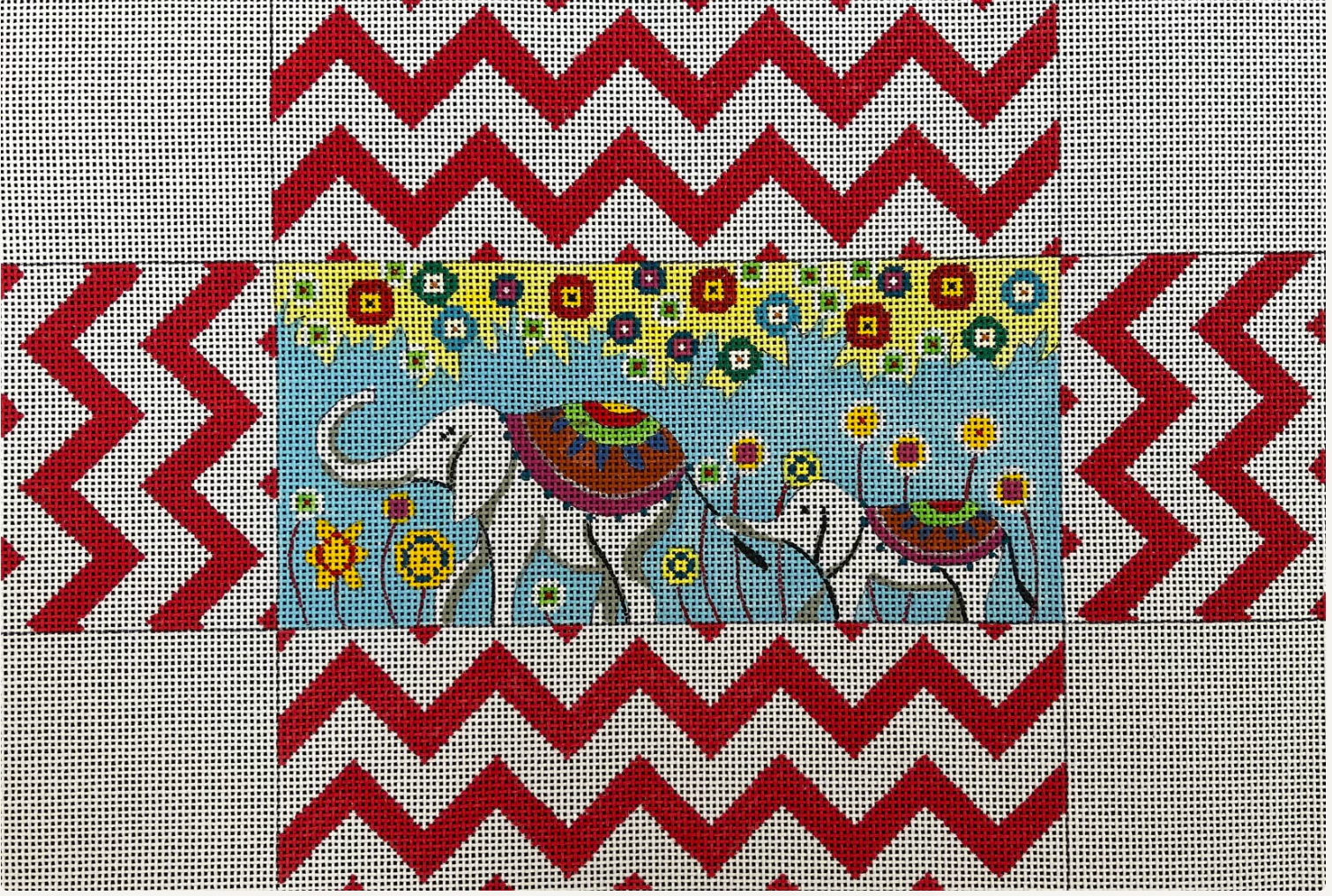 Canvas WHIMSEY ELEPHANT PARADE  BRICK COVER   BC722
