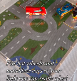 Canvas CAR PLAY MAT INSERT  11X14
