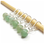 Accessories INFINITY BEADED RING MARKERS - MEDIUM GREEN AVENTURINE
