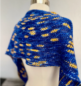 Yarn DATE NIGHT CRESCENT SHAWL KIT - BAAH ASPEN ASSIGNED POOLING