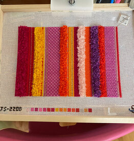 Class TUFTED AND TEXTURED CLASS KIT - PINK AND ORANGES