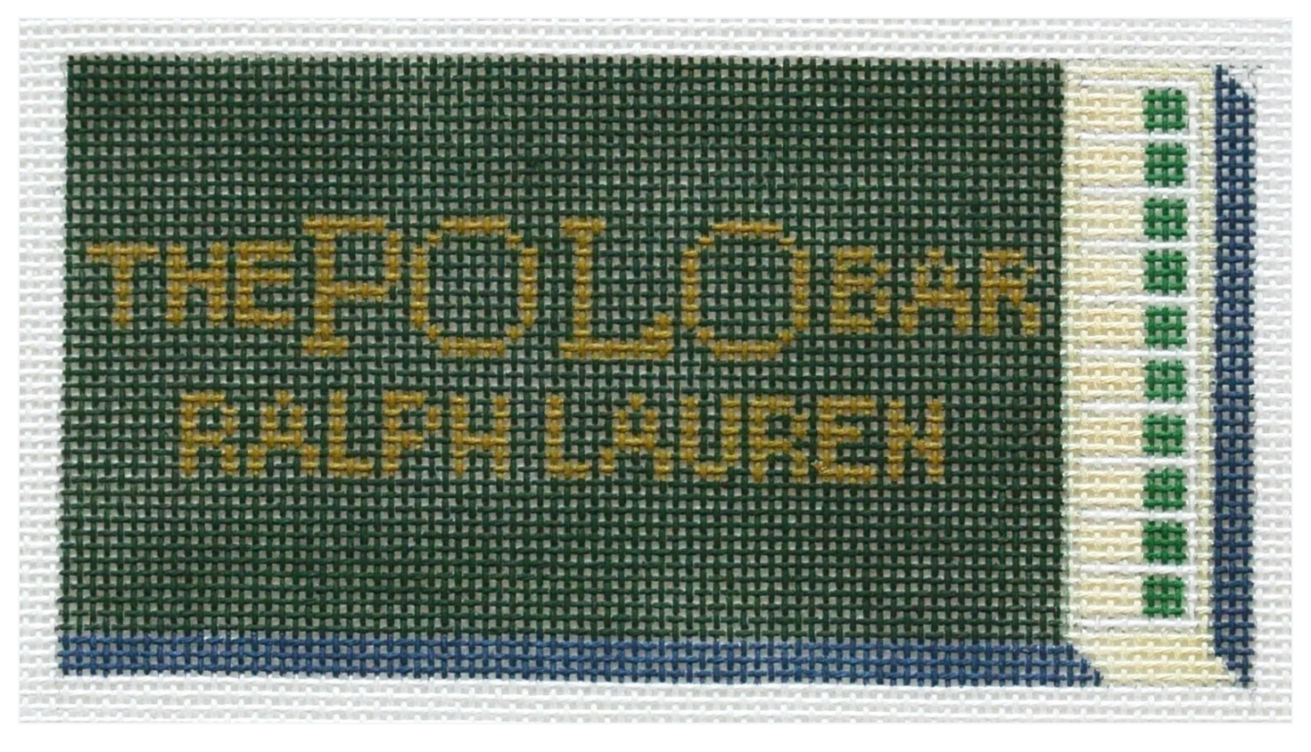 Canvas POLO BAR MATCHBOOK  2.5X5"