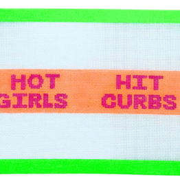 Canvas HOT GIRLS HIT CURBS FOB  LLN017