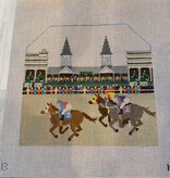 Canvas TINY TEAMS BACKDROP - KENTUCKY DERBY