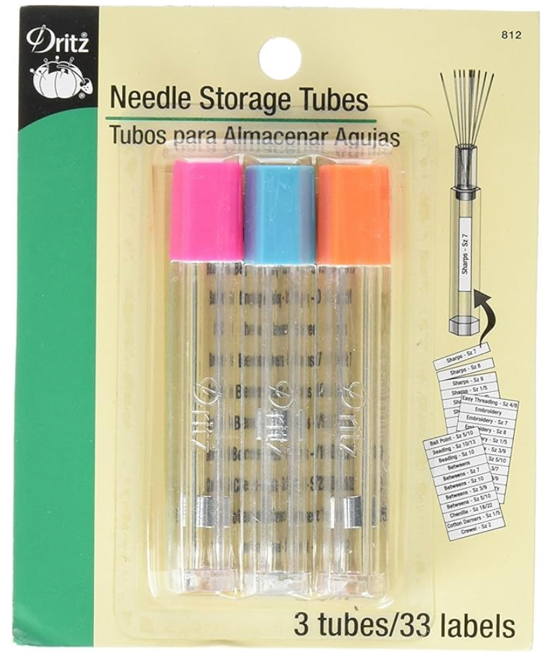 Accessories NEEDLE STORAGE TUBES - SET OF 3  #813