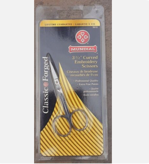 Accessories CURVED STEEL EMBROIDERY  SCISSORS