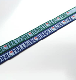 Canvas REALIST GOLF TERMS BELT - BLUE