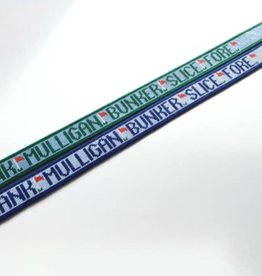 Canvas REALIST GOLF TERMS BELT - GREEN