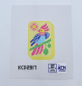 Canvas BIRD BAM TILE  KCD2917  3X4.25"