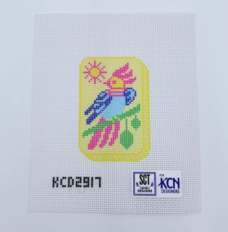 Canvas BIRD BAM TILE  KCD2917  3X4.25"