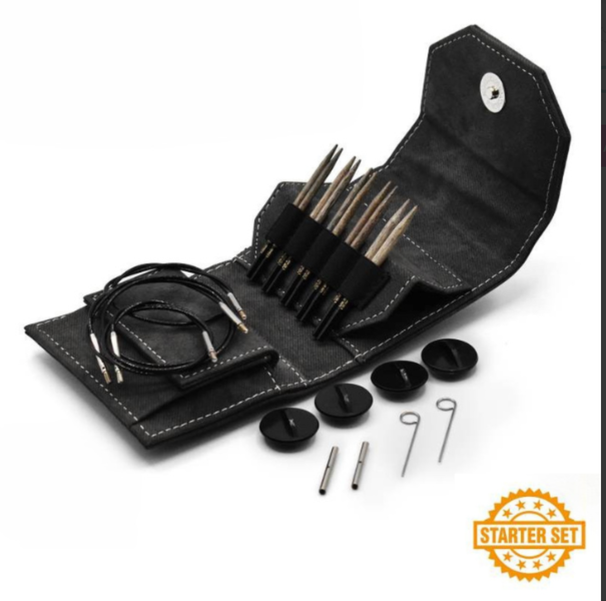 Needles LYKKE DRIFTWOOD INTERCHANGEABLE STARTER SET 3.5” TIPS