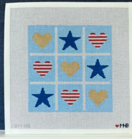 Canvas TIC TAC 4TH OF JULY   SUM110   8X8"