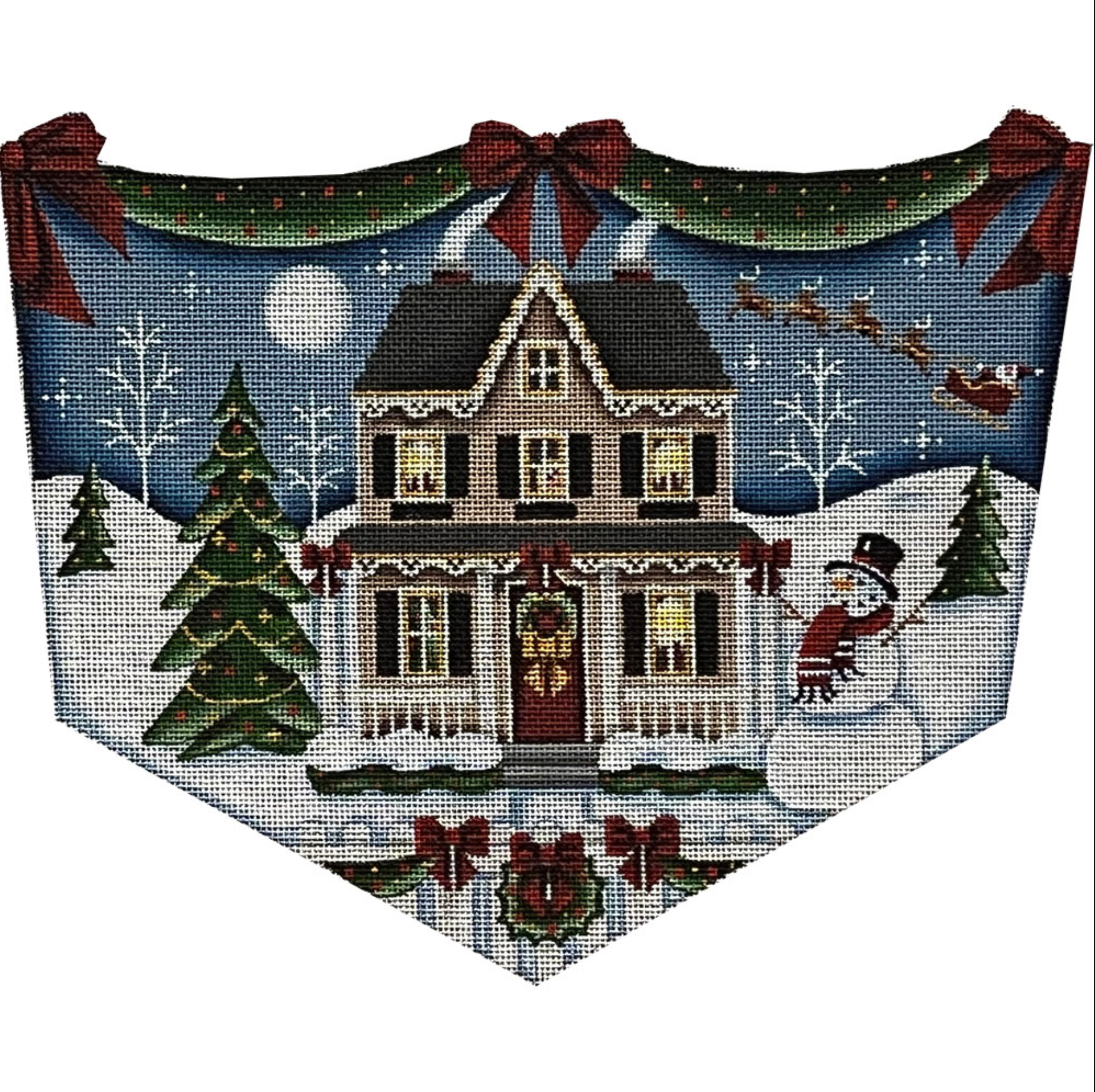 Canvas SANTA'S ARRIVAL CUFF  1484