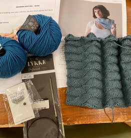 Class MIURA COWL BEGINNER KNITTING CLASS - KIT